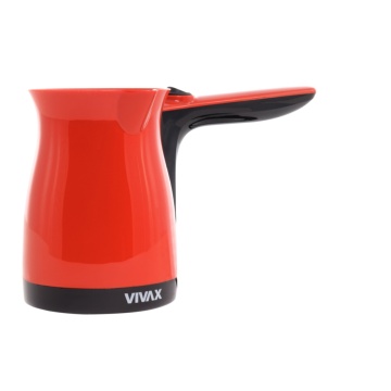 Ibric electric Vivax CM-1000R, putere 1000 W, 0.4 litri, ergonomic, protectie supraincalzire, culoare rosie - Img 5