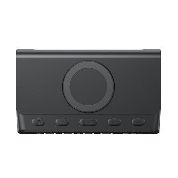 Incarcator multifunctional wireless HAVIT W3041, 15 W, 2 porturi USB, Negru , 87x155x95mm - Img 4