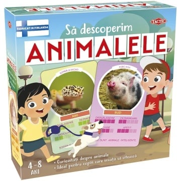 Joc educativ Tactic - Sa descoperim animalele - Img 1