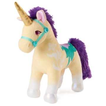 Jucărie de pluș Unicorn Academy Spin Master - Unicornul Leif 18 cm - Img 2