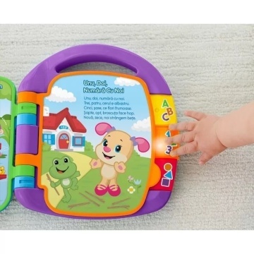 Jucarie interactiva Fisher Price, Laugh&Learn, Cartea de Povesti - Img 2
