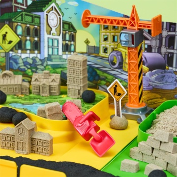 Kinetic Sand Set de Joaca Construction Zone - Img 4