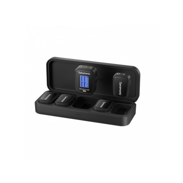 Kit microfon Saramonic Blink500 ProX B8 4TX+RXWireless, 2.4 GHz, display OLED, 4500mAh - Img 4