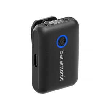 Kit microfon wireless Saramonic Blink500B2+ 2TX+RX2.4 GHz, display OLED, carcasa incarcare, 1250mAh - Img 11