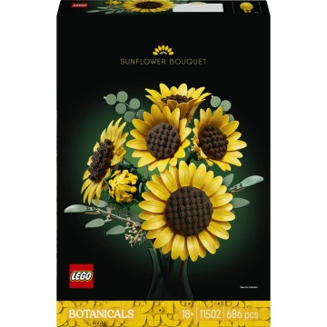 LEGO® Botanicals - Buchet de floarea-soarelui 11502, 686 piese - Img 9