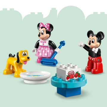 LEGO® DUPLO Disney TM - Clubul lui Mickey Mouse cu Minnie si Pluto 10465, 87 piese - Img 6