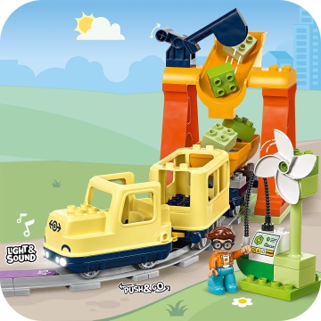 LEGO® DUPLO - Tren comunitar mare si interactiv 10428, 103 piese - Img 7