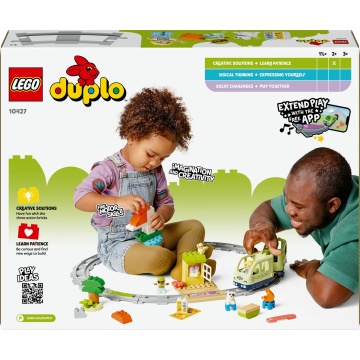 LEGO® DUPLO - Tren de aventura interactiv 10427, 57 piese - Img 10