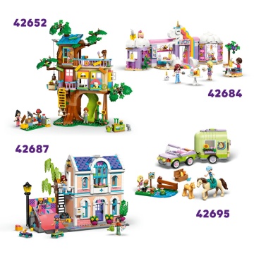 LEGO® Friends - Grajd de cai si academie de echitatie 42688, 735 piese - Img 8