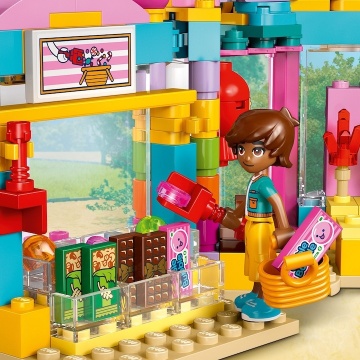 LEGO® Friends - Magazin de dulciuri din orasul Heartlake 42649, 376 piese - Img 10