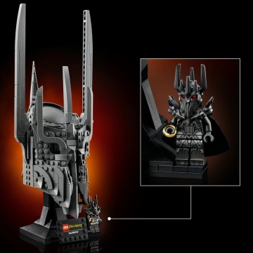 LEGO® Icons - Casca lui Sauron 11373, 538 piese - Img 6
