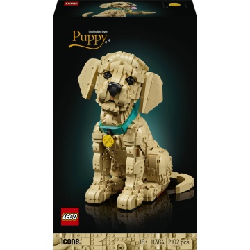 LEGO® Icons - Catelus Golden Retriever 11384, 2102 piese - Img 9