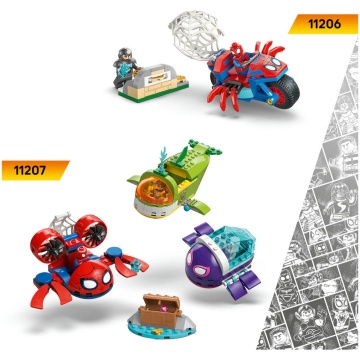 LEGO® Marvel - Corabia de pirati a echipei lui Spidey 11208, 201 piese - Img 8