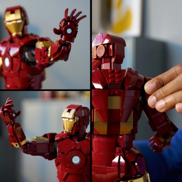 LEGO® Marvel - Editia de colectie Iron Man Mark 3 76344, 1297 piese - Img 5