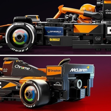 LEGO® Speed Champions - Masina de curse McLaren F1® Team MCL38 77251, 269 piese - Img 5