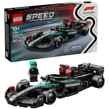 LEGO® Speed Champions - Masina de curse Mercedes-AMG F1® W15 77244, 267 piese