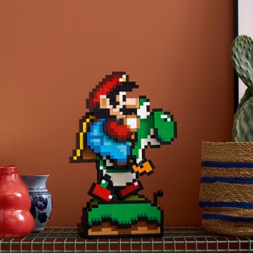 LEGO® Super Mario™ - Super Mario World: Mario si Yoshi 71438, 1215 piese - Img 10