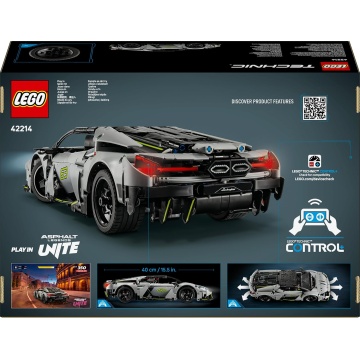 LEGO® Technic – Lamborghini Revuelto Super Sports Car 42214, 1135 Piese, 10 ani+ - Img 4