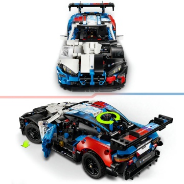 LEGO® Technic - Masina de curse BMW M4 GT3 EVO 42226, 747 piese - Img 10