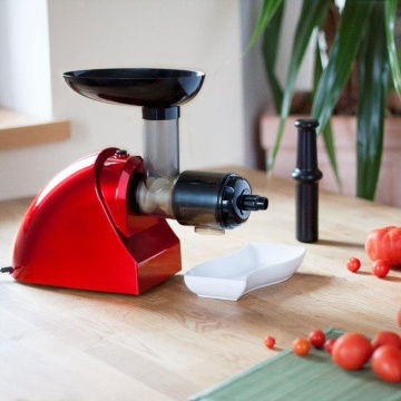 Masina de pasat Rohnson R545, 1000w, suc rosii/fructe, 50kg/h, reverse, Rosu - Img 6