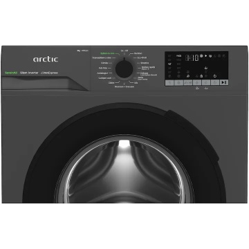 Masina de spalat rufe frontala slim ARCTIC APLM2WFSU28411AS, ExtraSteam, 8 kg, 1400rpm, Clasa A, antracit - Img 4