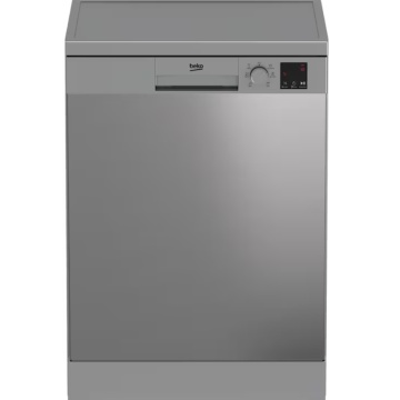 Masina de spalat vase Beko DVN06430X, 14 seturi, 6 programe, Clasa D, Automatic Door Opening, AutoGlassShield, 60 cm, Inox antiamprenta