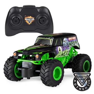 Masinuta Monster Jam RC - Grave Digger, scara 1:24 Teleghidata - Img 4