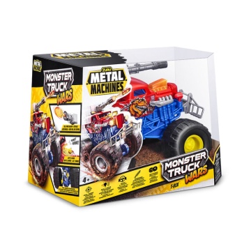 Metal Machines Monster Truck Wars, ZURU, Rek Rex 4 ani+ - Img 3