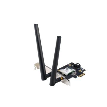Modul WiFi Asus 6E (802.11ax), AXE5400Bluetooth 5.2, WPA3, OFDMA and MU-MIMO