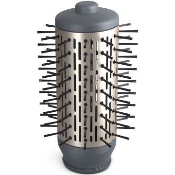 Perie rotativa cu aer cald Philips Seria 7000 BHA710/00, 1000W, ingrijire cu ioni, 2 accesorii, setare temperatura de ingrijire, peri naturali, invelis ceramic din turmalina, Alb/crem - Img 4