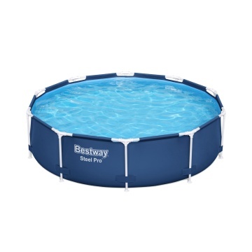 Piscina cu cadru metalic, Ø 305 cm, H 76 cm, capacitate 4.7 m³, cu pompa de filtrare