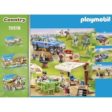 Playmobil Country - Pony Farm, Masina pentru potcovire cai 70518 - Img 3