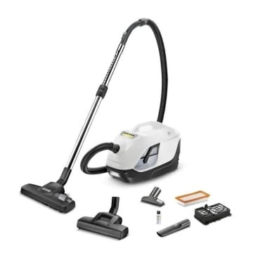 (Reasigilat) Aspirator Karcher DS 6, fara sac, filtrare cu apa, accesorii incluse