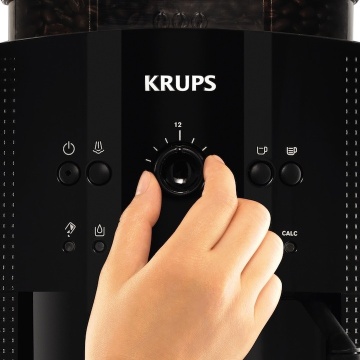 (Resigilat) Espressor automat Krups Espresseria Automatic EA8108, 1450W, 15 bar, rezervor apa 1.6 l, rasnita 3 nivele, negru - Img 5