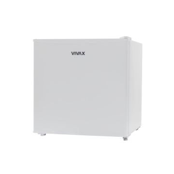 (Resigilat) Frigider minibar cu o usa VIVAX MF-45E, Capacitate 43L, Clasa E, Termostat reglabil, Compartiment gheata, Usa reversibila, Raft de Sticla securizata, Înalțime 49.2 cm, Alb - Img 3