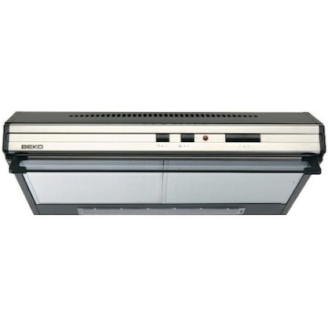 (Resigilat) Hota traditionala Beko CFB6433X, Putere de absorbtie 380 mc/h, 2 Motoare, 3 Trepte putere, Filtru lavabil, 60 cm, Inox
