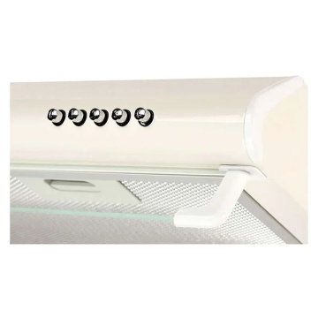 (Resigilat) Hota traditionala Tornado Bona 20 (60) LED, 2 motoare, latime 60 cm, absorbtie 560 m3/ora, filtru anti-grasimi aluminiu 5 straturi, Bej - Img 2