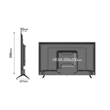 (Resigilat) Televizor Smart SCHNEIDER Ultra HD 4K 43SC691K de 109 cm, Sistem VIDAA OS, Wi-Fi, Netflix, YouTube, Prime Video, Disney Plus, Audio Dolby, Negru, Clasa E - Img 2