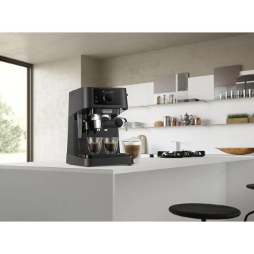 (Resigilate) Espressor manual DE’LONGHI Stilosa EC 230.BK, 1l, 1100W, 15 bari, Negru - Img 6