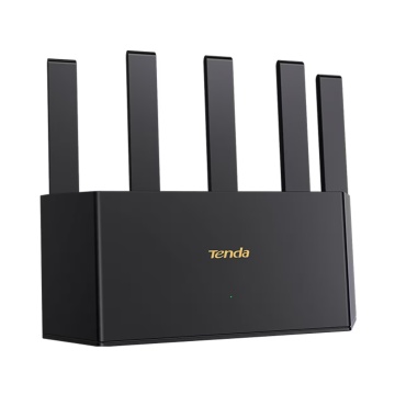 Router Wireless Gigabit TENDA TX12L Pro AX3000, Wi-Fi 6, Dual-Band 574 + 2402 Mbps, negru - Img 4