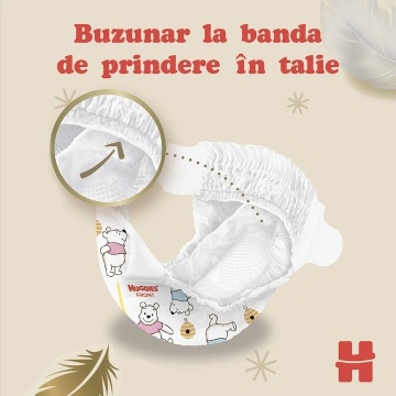 Scutece Huggies Extra Care 2, Mega, 3-6 kg, 82 buc - Img 7