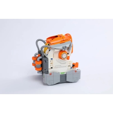 Set constructie Cadfi robot programabil pentru desen TY136526, 460 piese, 8 ani+, Multicolor - Img 11