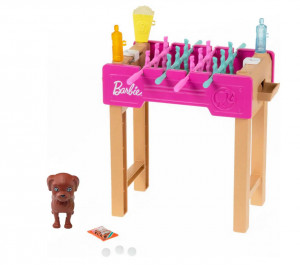 Set de joaca Barbie - Masa de fotbal cu accesorii - Img 4