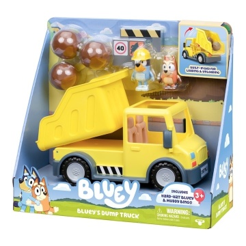 Set de joaca Bluey - Dump Truck, cu 2 figurine - Img 10
