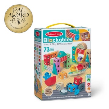 Set de joacă Melissa & Doug Spin Master - Blockables™ Oraș 3 Ani+