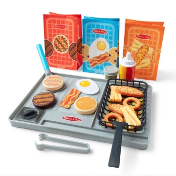 Set de joacă Melissa & Doug Spin Master - Flip and Fry Grill 27 piese 3 ani+ - Img 2