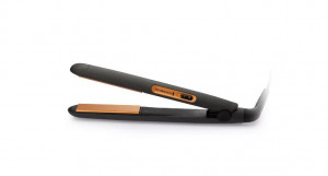 Set placa de indreptat parul + uscator de par Remington D3012GP invelis ceramic 2000W Negru Auriu - Img 2