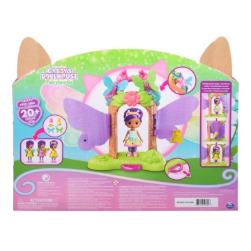 Spin Master - Set de joaca Gabbys Dollhouse Fairylandia cu figurina, aripi detasabile, accesorii interschimbabile - Img 3