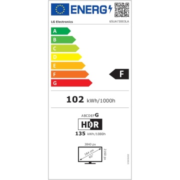 Televizor LG LED 65UA73003LA, 164 cm, Smart, 4K Ultra HD, Clasa F (Model 2025) - Img 13