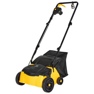 Texas MPC 1400 scarificator aerator gazon 2-in-1, motor electric 1400W, sac 35 litri, latime lucru 32cm, reglaj central - Img 1